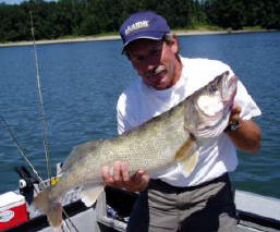 Jack Glass with Columbia River Walleye